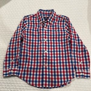 Boys' Check On-The-Go Performance Whale Shirt